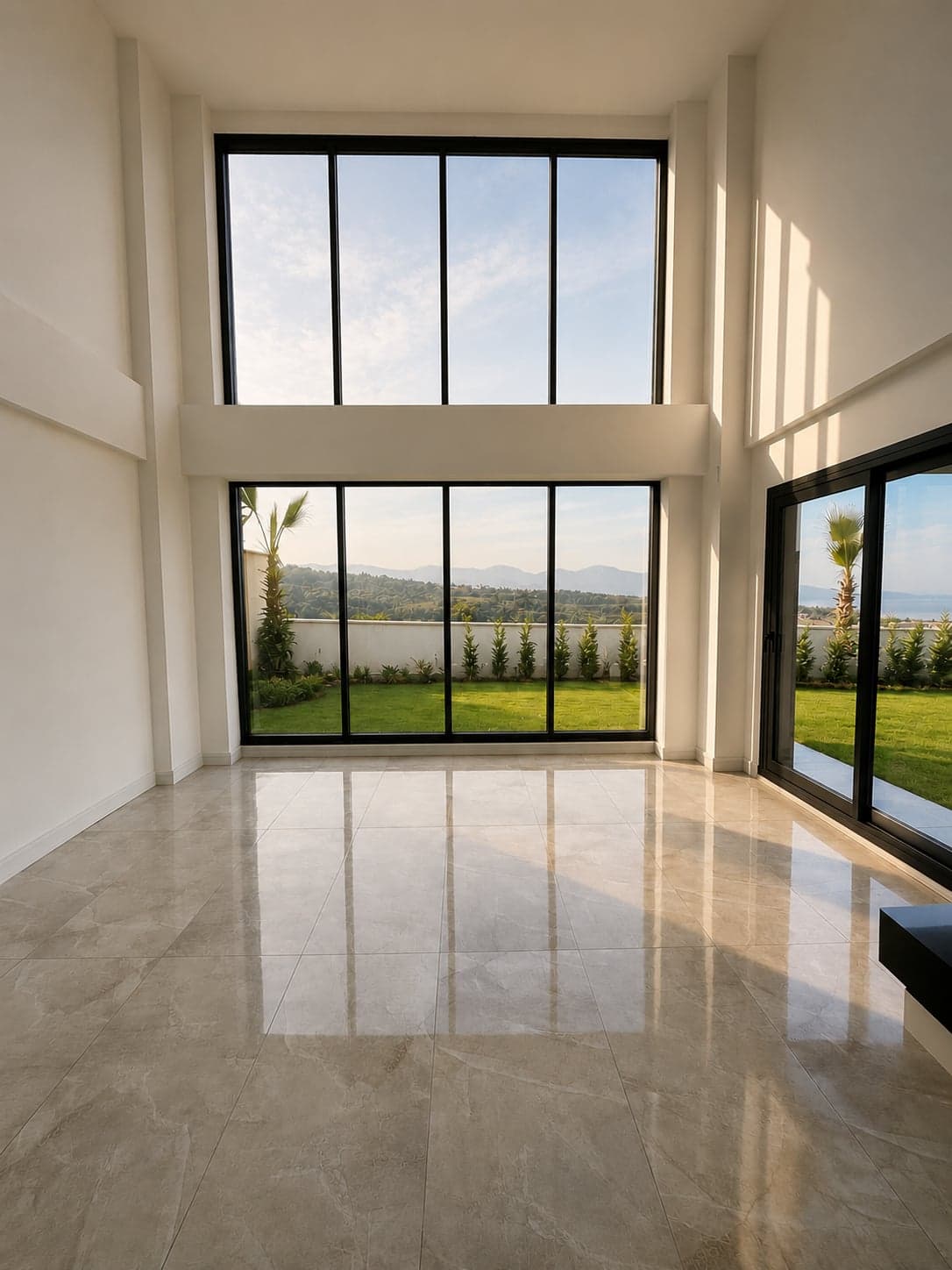 La Oliva Garden · Bahçeye bakan, bol ışıklı oturma alanı